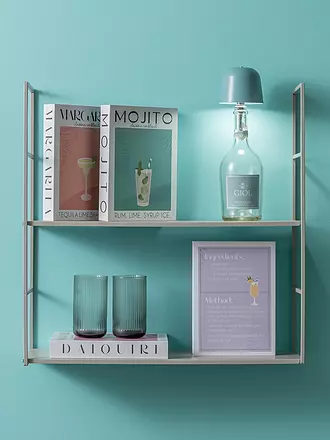 LEITMOTIV | Lampe de bouteille LED CONE HAT Classic Blue | 